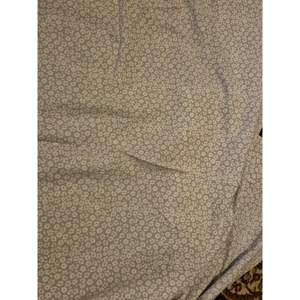 Laundry by Shelli Segal Floral Cotton Coverlet  Full/Queen 96x82.5